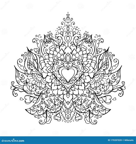 mandala art  meditation color therapy adult coloring pages stress