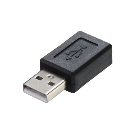 Usb 2 0 Type A Male To Micro B Female Adapter From Lindy Uk