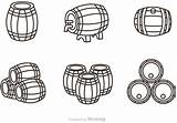 Barrel Whiskey Vector Outline Icons Clipart Edit Vecteezy sketch template