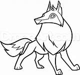 Pages Fox Coloring Wolf Tails Getcolorings sketch template