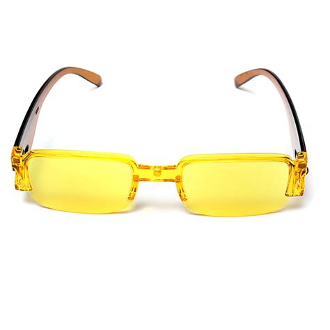 Yellow Lens Reading Glasses Magnetic Therapy Radiation