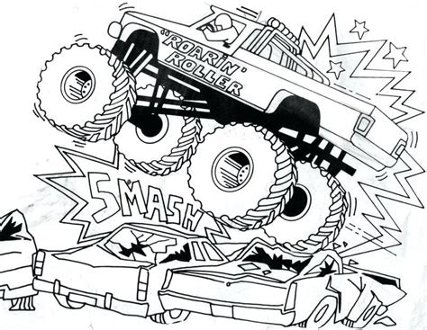 monster truck coloring pages  coloringfoldercom monster truck
