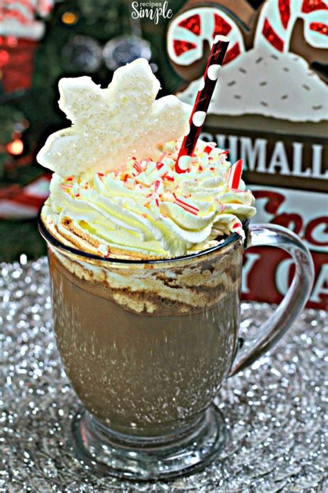 Candy Cane Hot Cocoa Recipes Simple