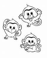 Coloring Pages Monkey Cartoon Monkeys Bed Printable Valentine Girl Color Little Bunk Getcolorings Howler Cute Valentines Template Getdrawings Kids Colorings sketch template