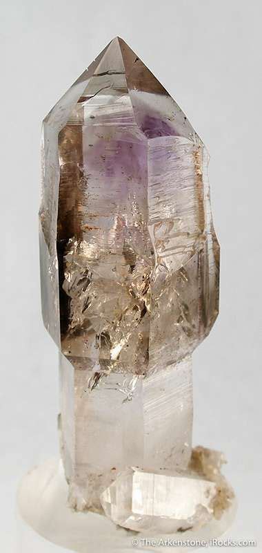 quartz with scepter bb31 gobobos namibia mineral specimen