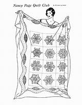 Quilt Coloring Pages Getdrawings Print sketch template