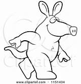 Aardvark Outlined Cory Thoman Protected Collc0121 sketch template