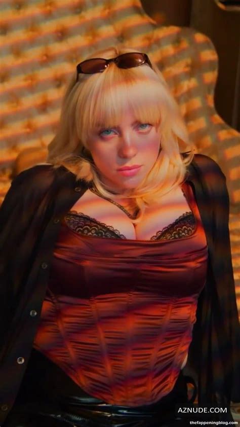 Billie Eilish Sexy Seen Bouncing Her Big Boobs In A Lace Bra In La Aznude