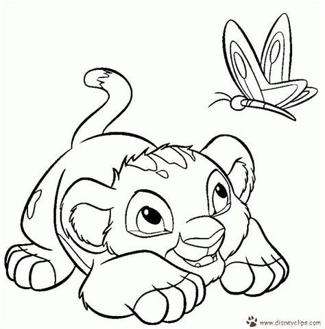 pin  leo marques  lion king lion coloring pages disney coloring
