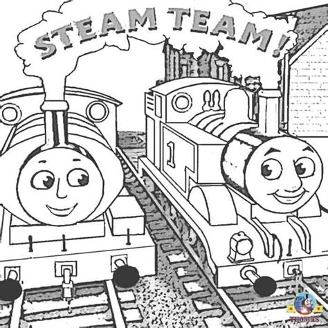 thomas  train  friends coloring pages    kids