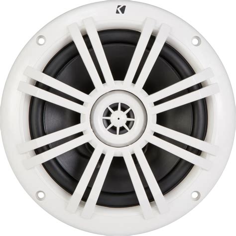 kicker     marine speakers  polypropylene cones pair white kmw  buy