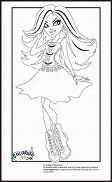 Coloring Pages Year Monster High Spectra Vondergeist Olds Old Print Girls Sheets Detailed Popular Library Clipart Coloringhome sketch template