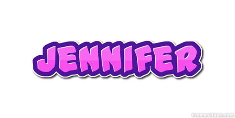 jennifer logo   design tool  flaming text