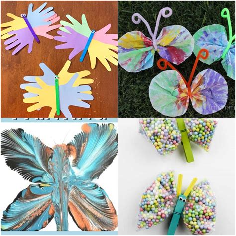 fun butterfly crafts  kids