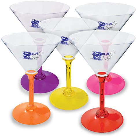 Personalized 7 Oz Plastic Martini Glasses Hwm7 Discountmugs