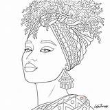 Adult Negras Africano sketch template