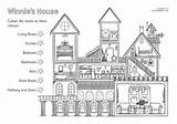 Winnie House Sparklebox Wilbur Colouring Witch Sheets Coloring Pages sketch template