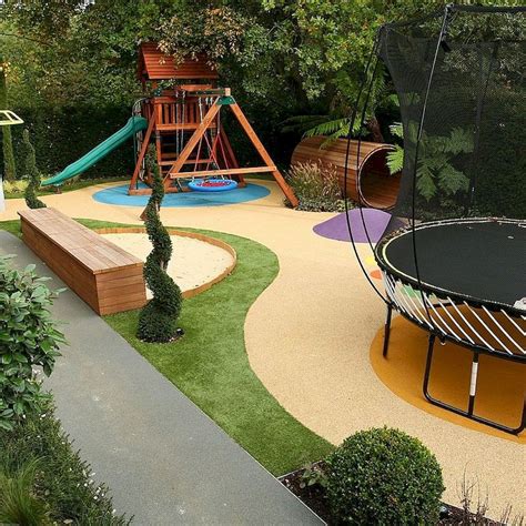awesome backyard playground landscaping ideas roomodeling play