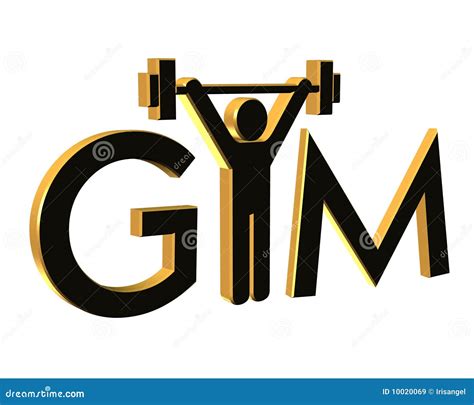 gym fitness logo  isolated royalty  stock images image
