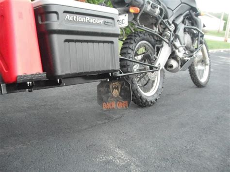 dual sport trailer assembly thread page  adventure rider pull  motorcycle trailer