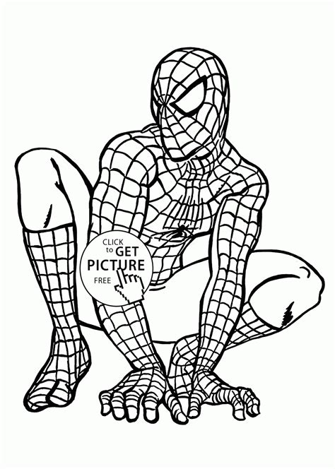 spider man coloring pages  kids printable  coloing kids