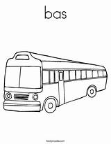 Bus Coloring Bas Pages Transportation City Decker Print Autobus Double Noodle School Outline Twistynoodle Favorites Login Add Tracing First Built sketch template