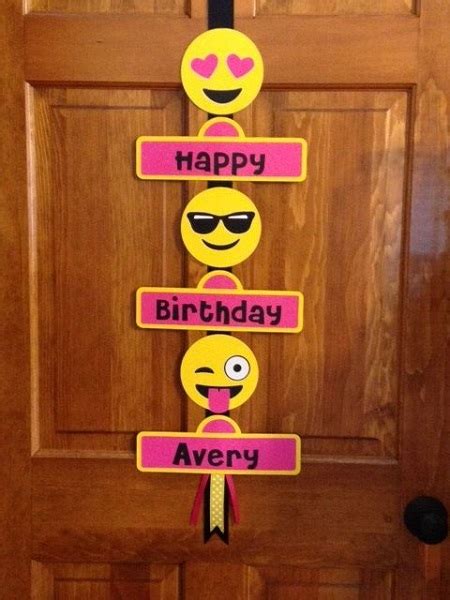 50 Emoji Birthday Party Ideas Pink Lover