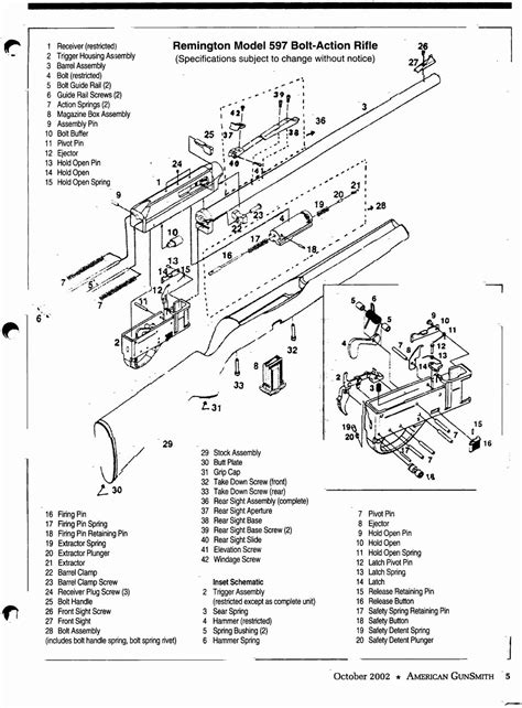 remington rm parts diagram