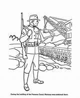 Coloring Pages Forces Canal Armed Marine Military Army Corps Marines Panama Logo Sheets Kids Usa Corp Print Holiday Colouring Drawings sketch template