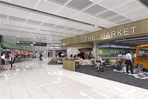 manchester airport terminal  transformation project terminal refurbishment phase  buro