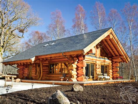 beautiful cabin   isolated scottish highlands  luxury personified media drum world