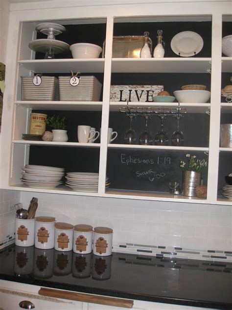 diy chalkboard cabinets creatively living   box
