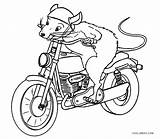 Police Motorcycle Coloring Pages Getcolorings sketch template