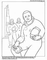 Coloring Neil Armstrong Pages Explorers Famous Kids Book Matthew Henson Animal Sheet Printable Colouringpages Au Boys Worksheets Clip History Moon sketch template