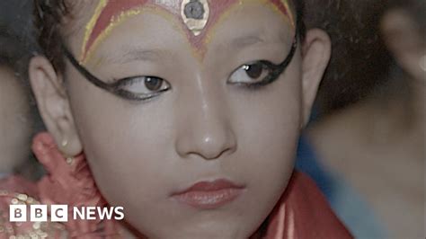 100 Women Life As Nepals Living Goddess Bbc News