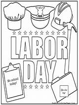 Labor Coloring Pages Printable Color Getcolorings sketch template