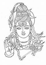 Hindu Shiva Lord Goddesses Shiv Drawings Hindugallery Shankar Desipainters Hindou Sketches Hinduism Siva Clipground Puran Ganesha sketch template