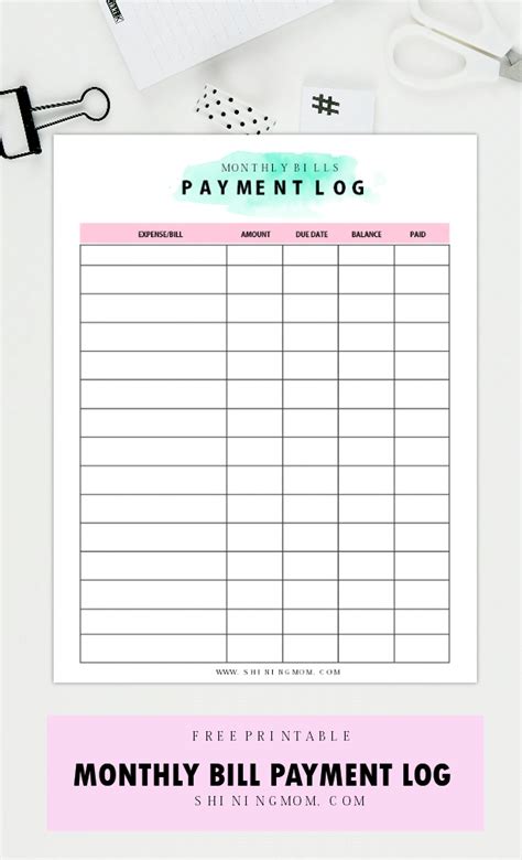 ultimate  monthly bill payment organizer
