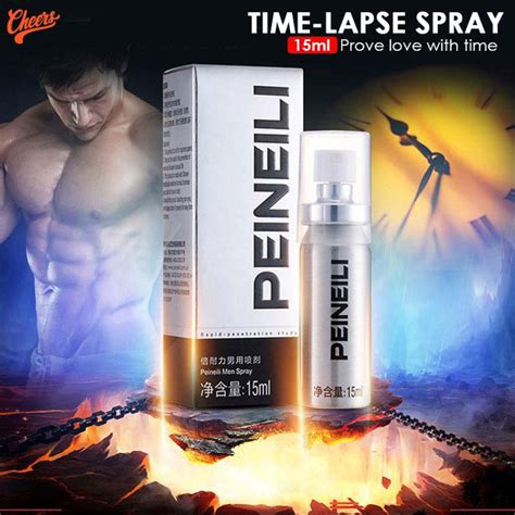 peineili spray mens delay spray 15ml longer sex male stamina free wipe