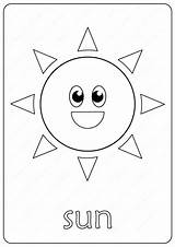 Sun Coloring Pdf Printable Kids Pages Book Choose Board Printables sketch template