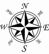 Compass Directionals Nautical Culture sketch template
