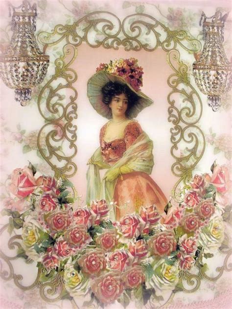 crystal roses victorian lady wall hanging victorian lady victorian