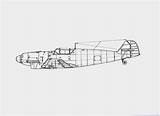 Messerschmitt Electrónico sketch template