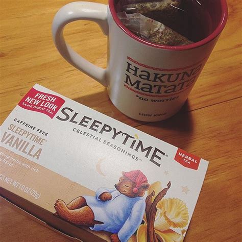 need a nice warm glass of sleepytime vanilla tea ☕️ to wind down after a long vacation i