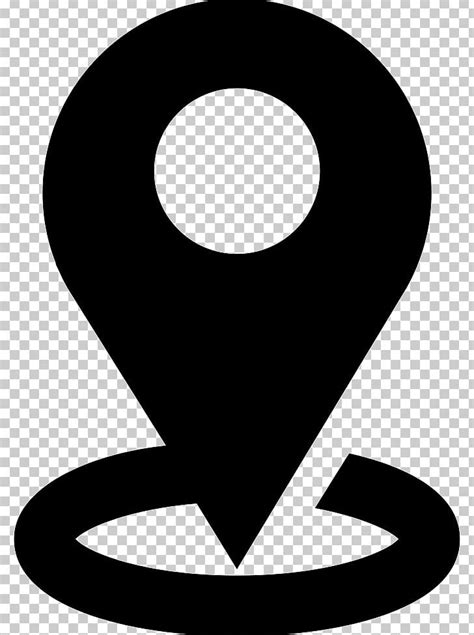 computer icons location png clipart black  white circle clip art computer icons desktop