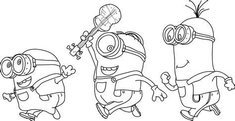 minion coloring pages  print  coloring pages minion coloring