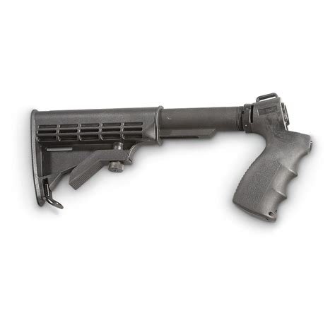 mossberg  shotgun stock  pistol grip black  tactical rifle accessories