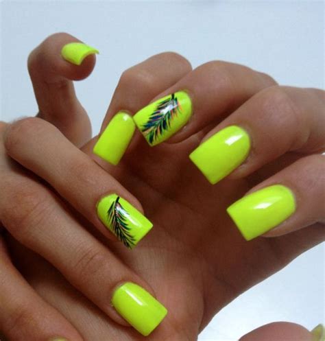 chic neon nail arts  everyday pretty designs