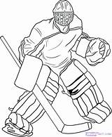 Pages Coloring Nhl Hockey Getcolorings sketch template