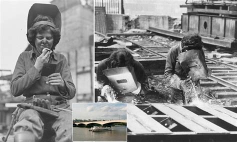 waterloo bridge building women during ww2 recognised by national heritage daily mail online